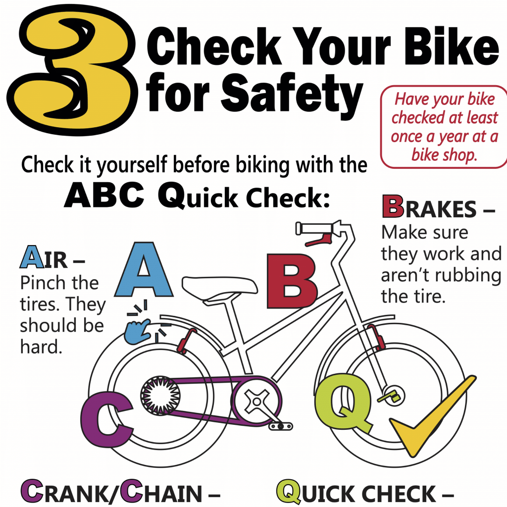 Be a Safe Bike Driver handout